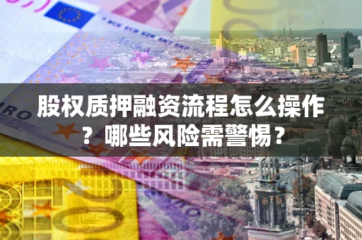 济南股权质押融资流程怎么操作？哪些风险需警惕？
