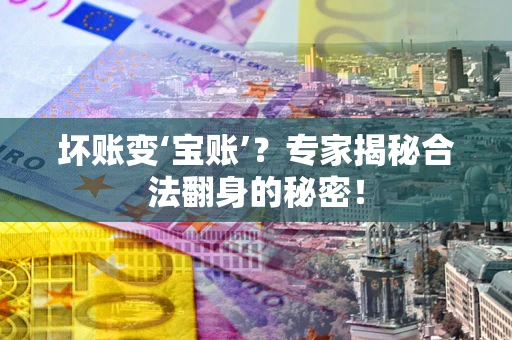 济南坏账变‘宝账’？专家揭秘合法翻身的秘密！