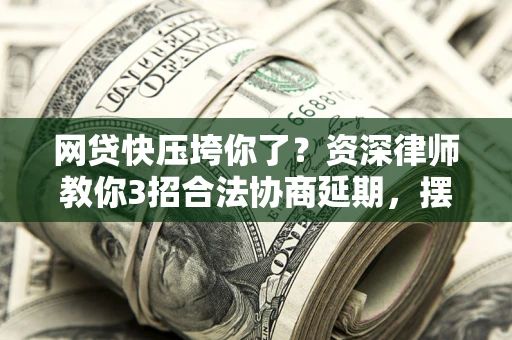 济南网贷快压垮你了？资深律师教你3招合法协商延期，摆脱暴力催收！