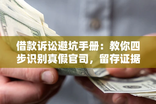 济南借款诉讼避坑手册：教你四步识别真假官司，留存证据不踩雷