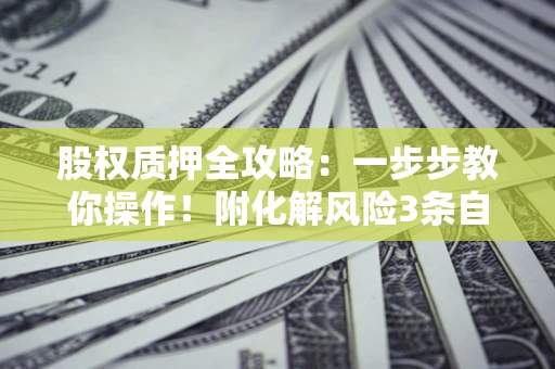 济南股权质押全攻略：一步步教你操作！附化解风险3条自救法则