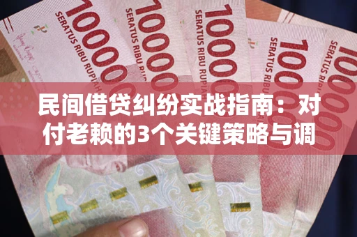 济南民间借贷纠纷实战指南：对付老赖的3个关键策略与调解盲区解析