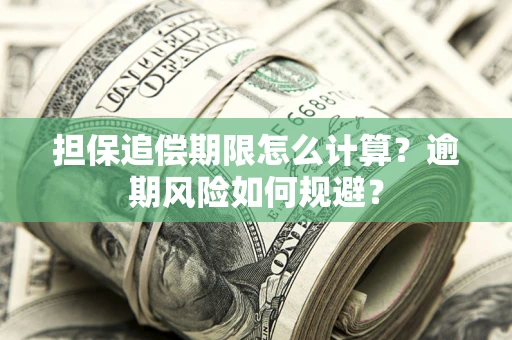 济南担保追偿期限怎么计算？逾期风险如何规避？