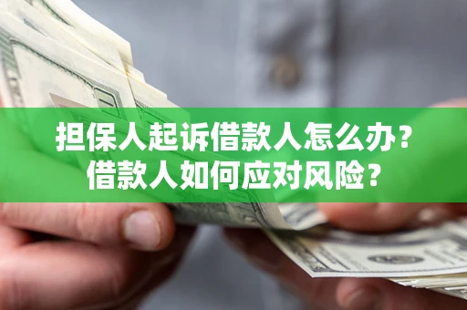 济南担保人起诉借款人怎么办？借款人如何应对风险？