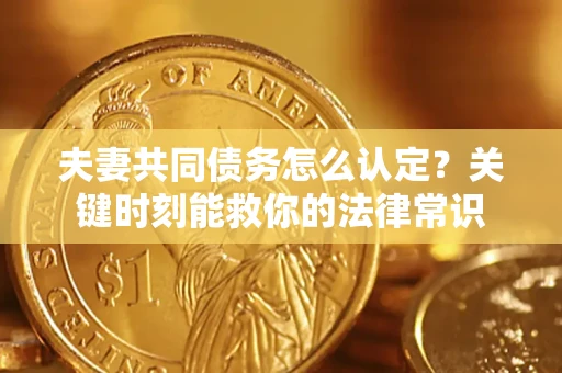 济南夫妻共同债务怎么认定？关键时刻能救你的法律常识