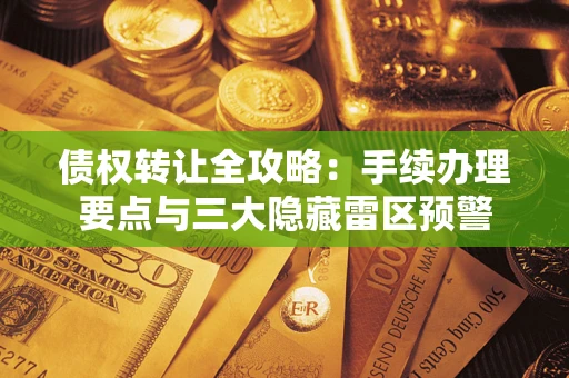 济南债权转让全攻略：手续办理要点与三大隐藏雷区预警
